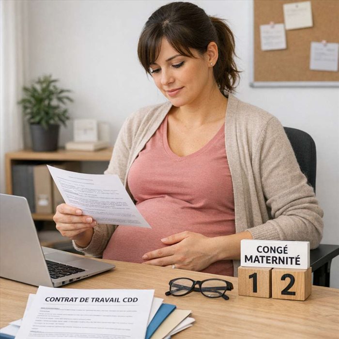 Congé maternité en CDD : droits, durée et indemnisation