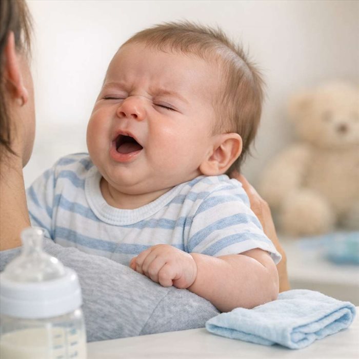 Pourquoi bébé hoquette-t-il souvent après avoir mangé ? | Conseils et causes