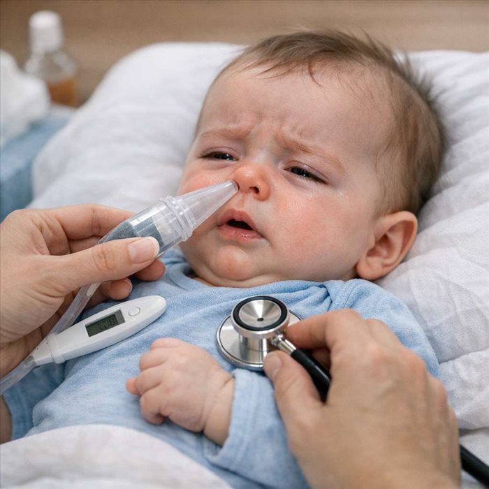 Bronchiolite chez un bébé de 3 mois : comment la reconnaître ?
