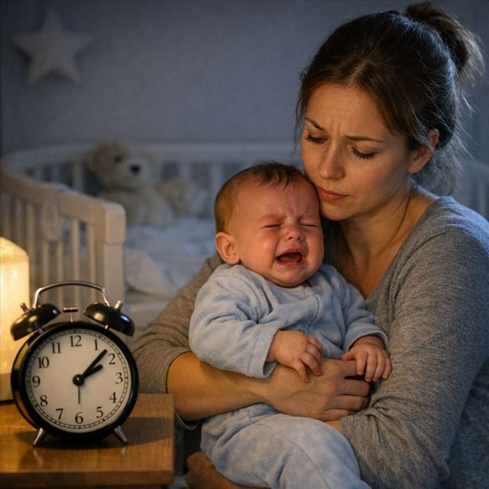 Pourquoi bébé se réveille toutes les heures la nuit ? | Causes et solutions