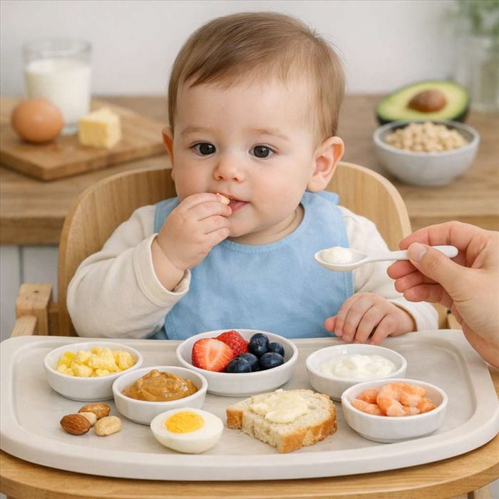 Introduire les allergènes chez bébé : quand et comment ?